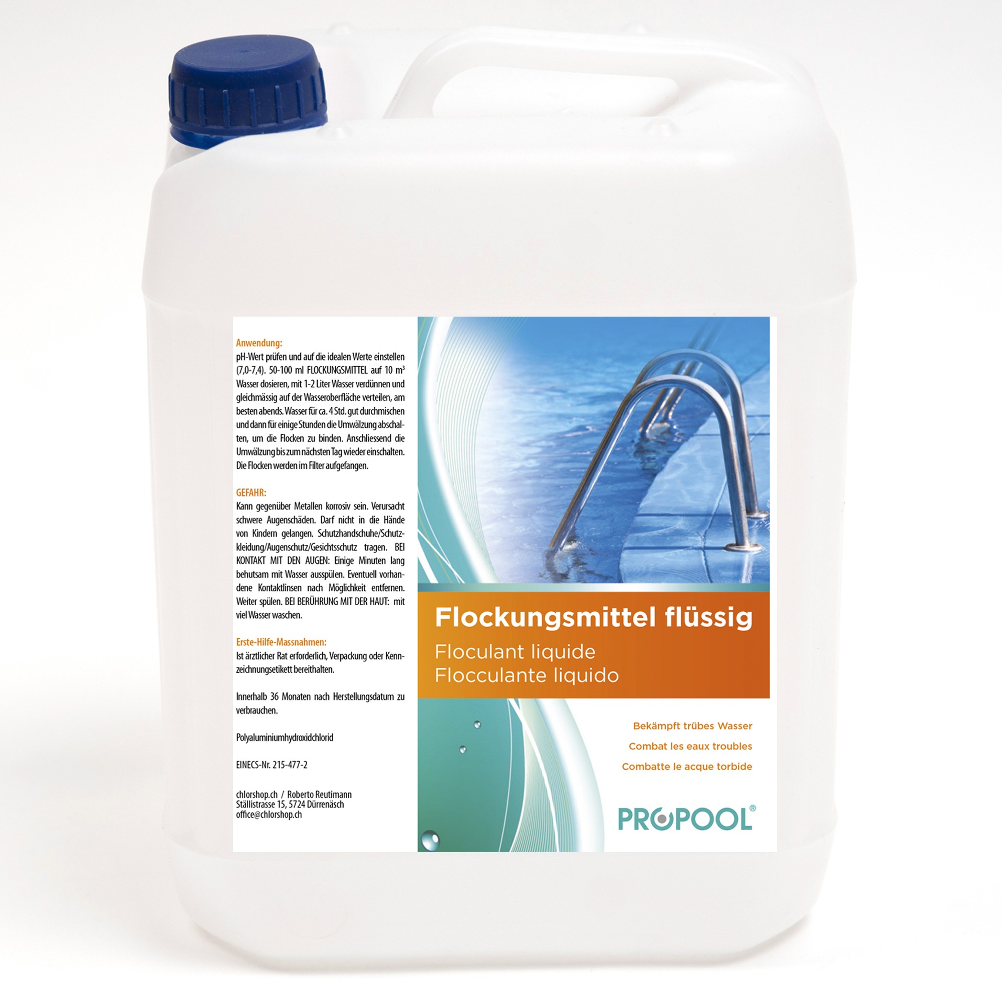 Vergrössern PROPOOL® Flockungsmittel flüssig