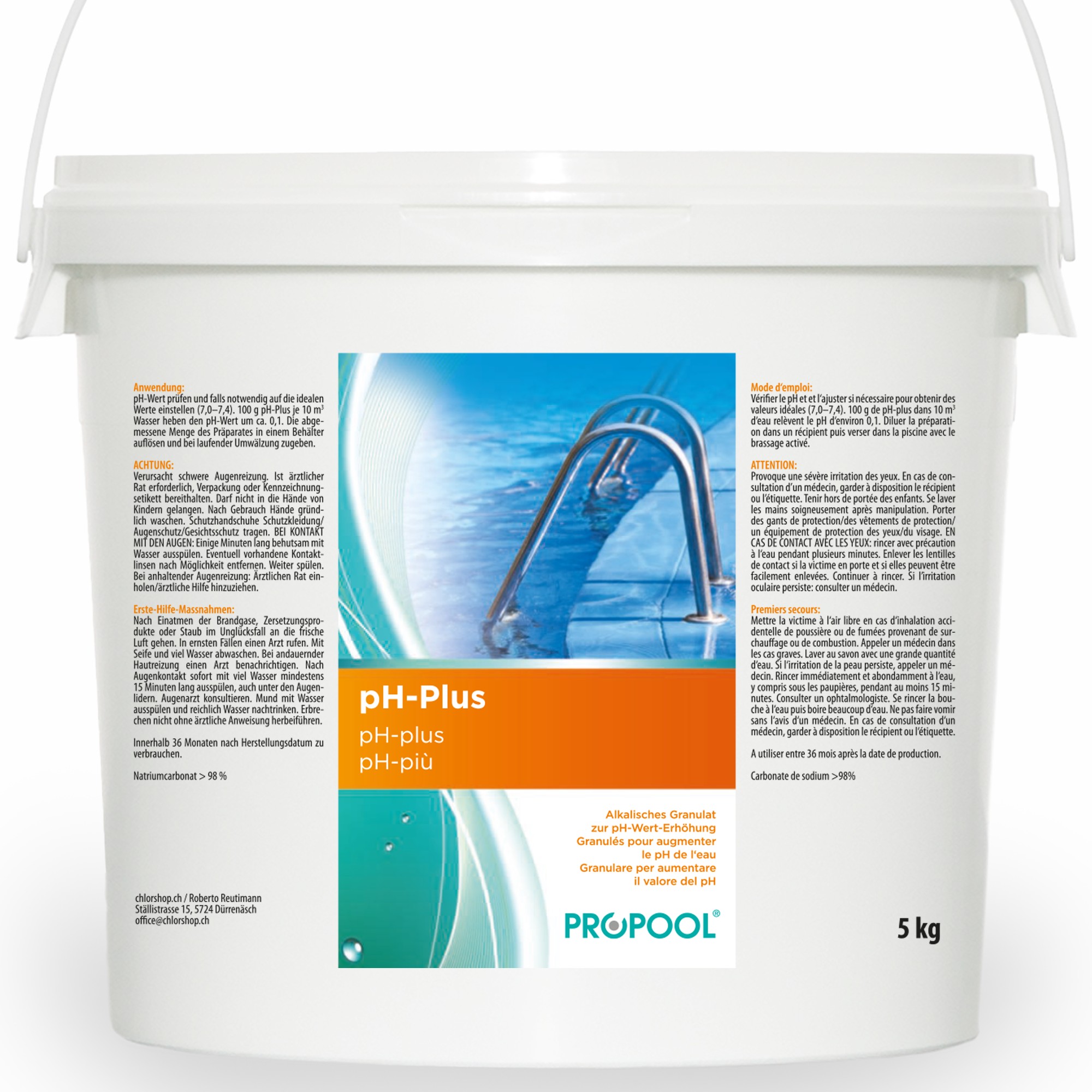 agrandit la photo PROPOOL® pH-plus granulés