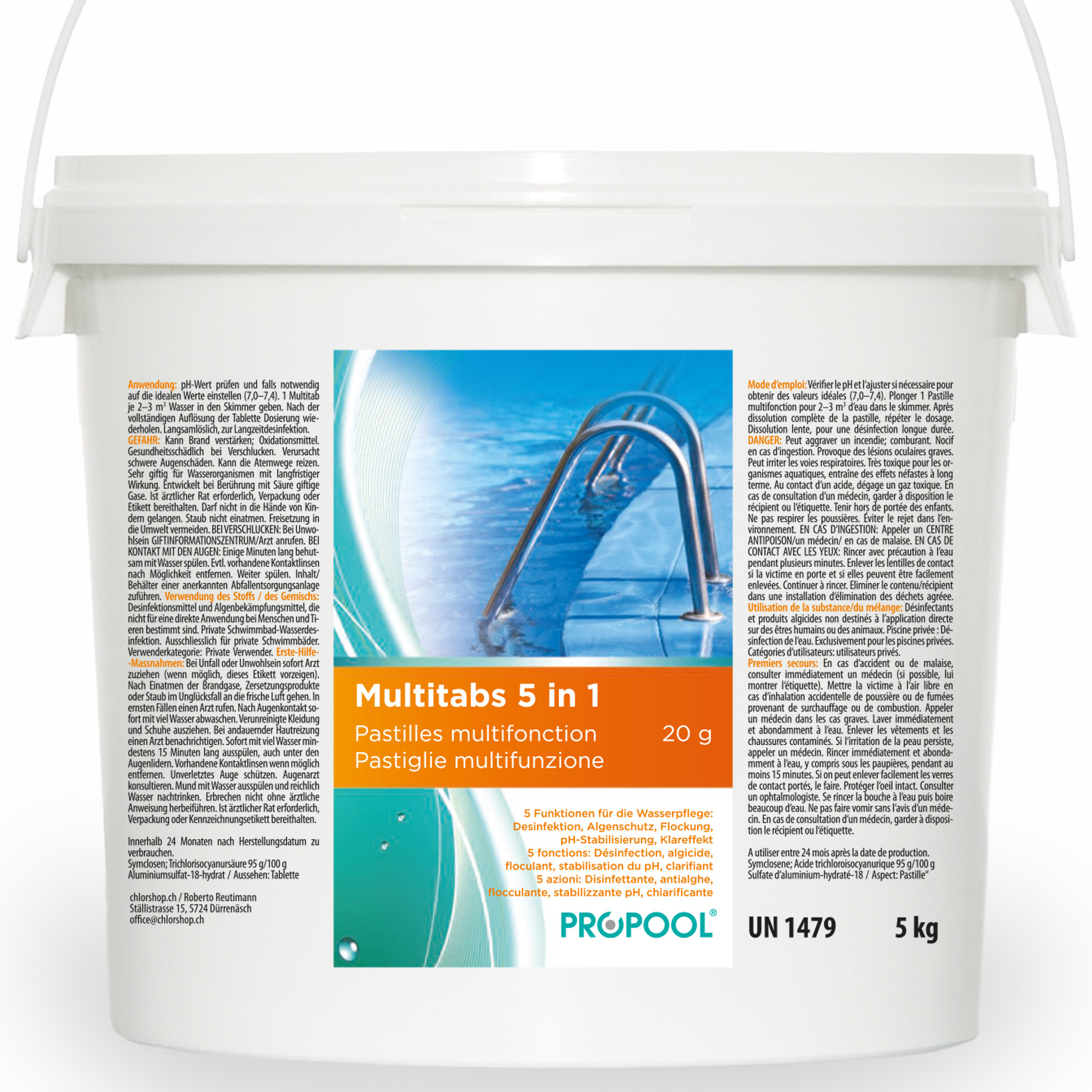 Ingrandisce l'immagine PROPOOL® Pastiglie multifunzione 20 g